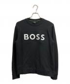 BOSSボス）の古着「ロゴスウェット」｜ブラック