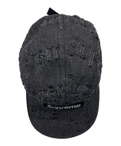 SUPREME（シュプリーム）Supreme (シュプリーム) 24FW Lasered Denim Camp Cap グレーの古着・服飾アイテム