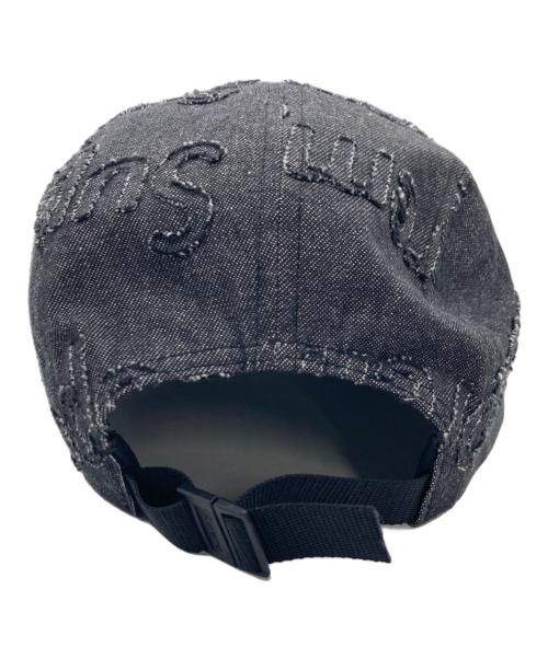 SUPREME（シュプリーム）Supreme (シュプリーム) 24FW Lasered Denim Camp Cap グレーの古着・服飾アイテム