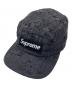 Supreme（シュプリーム）の古着「24FW Lasered Denim Camp Cap」｜グレー