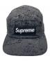 Supreme (シュプリーム) 24FW Lasered Denim Camp Cap グレー：10000円