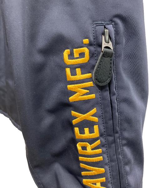 AVIREX（アヴィレックス）AVIREX (アヴィレックス) OPEN BOTTOM MA-1 フライトジャケット ネイビー サイズ:XLの古着・服飾アイテム
