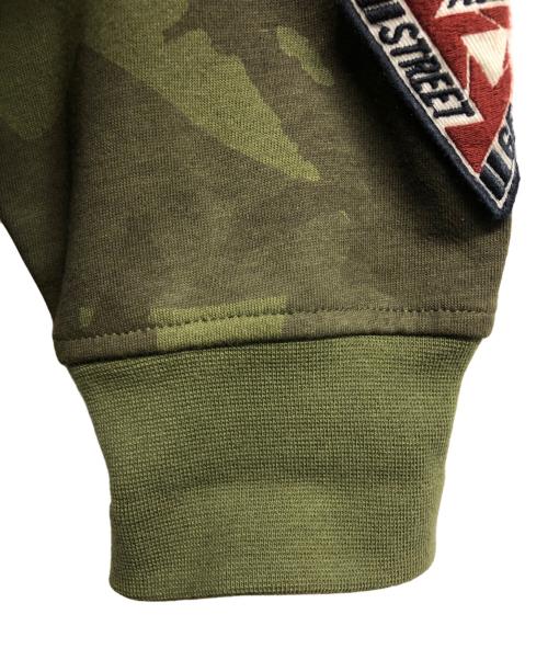 AVIREX（アヴィレックス）AVIREX (アヴィレックス) ウインドガード ジップパーカー カーキ サイズ:Lの古着・服飾アイテム