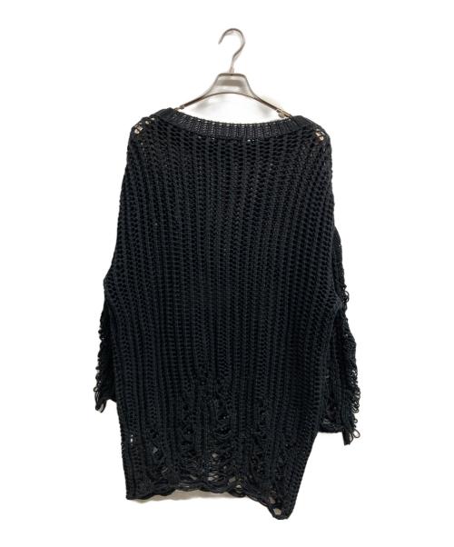 DIESEL（ディーゼル）DIESEL (ディーゼル) M-HOLS PULLOVER ブラック サイズ:Ｓ 未使用品の古着・服飾アイテム