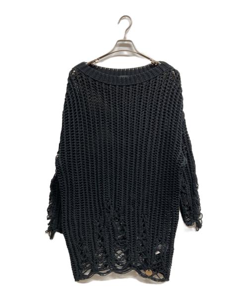 DIESEL（ディーゼル）DIESEL (ディーゼル) M-HOLS PULLOVER ブラック サイズ:Ｓ 未使用品の古着・服飾アイテム
