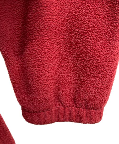 POLO RALPH LAUREN（ポロ・ラルフローレン）POLO RALPH LAUREN (ポロ・ラルフローレン) フリースジップブルゾン レッド サイズ:Lの古着・服飾アイテム