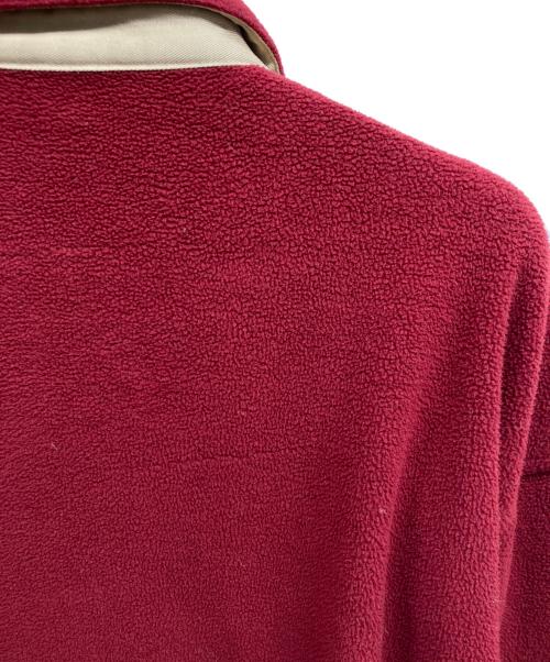 POLO RALPH LAUREN（ポロ・ラルフローレン）POLO RALPH LAUREN (ポロ・ラルフローレン) フリースジップブルゾン レッド サイズ:Lの古着・服飾アイテム