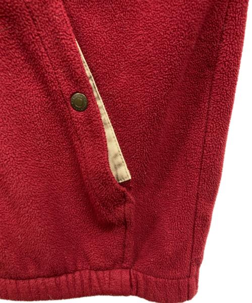 POLO RALPH LAUREN（ポロ・ラルフローレン）POLO RALPH LAUREN (ポロ・ラルフローレン) フリースジップブルゾン レッド サイズ:Lの古着・服飾アイテム