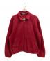POLO RALPH LAUREN（ポロ・ラルフローレン）の古着「フリースジップブルゾン」｜レッド
