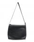 HUSH TUG (ハッシュタグ) レザーショルダーバッグ ブラック：12000円