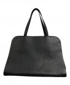 Hush Tugハッシュタグ）の古着「レザートートバッグ」｜ブラック