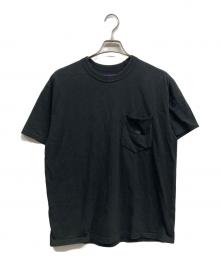 THE NORTHFACE PURPLELABEL（ザ・ノースフェイス パープルレーベル）の古着「7oz Pocket Tee」｜ブラック