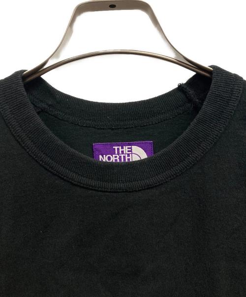 THE NORTHFACE PURPLELABEL（ザ・ノースフェイス パープルレーベル）THE NORTHFACE PURPLELABEL (ザ・ノースフェイス パープルレーベル) 7oz Pocket Tee ブラック サイズ:Ｓの古着・服飾アイテム