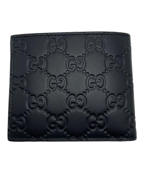 GUCCI（グッチ）GUCCI (グッチ) 札入れ ブラックの古着・服飾アイテム