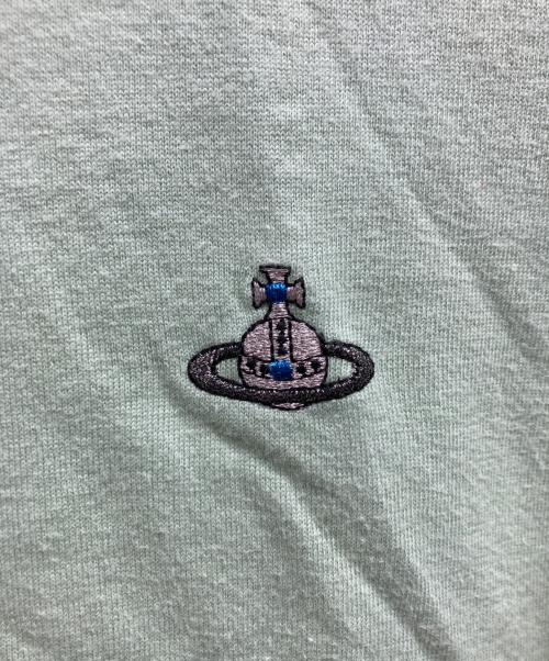 Vivienne Westwood（ヴィヴィアンウエストウッド）Vivienne Westwood (ヴィヴィアンウエストウッド) 半袖ポロシャツ グリーン サイズ:44の古着・服飾アイテム