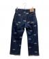 X-LARGE (エクストララージ) ALLOVER LOGO DENIM PANTS インディゴ サイズ:32：6000円