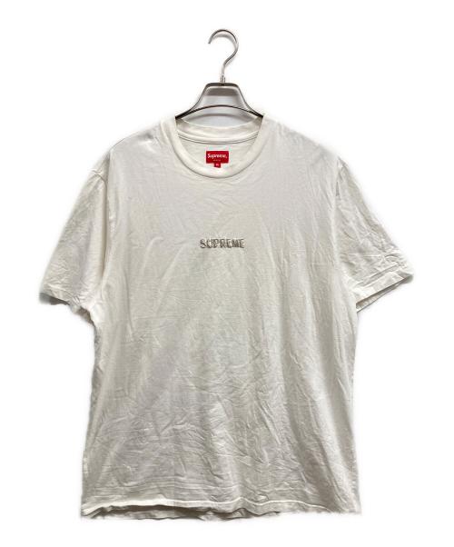 SUPREME（シュプリーム）Supreme (シュプリーム) 18fw Nouveau Logo  Tee ホワイト サイズ:XLの古着・服飾アイテム