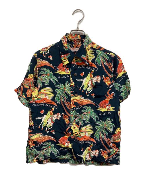 Sun Surf（サンサーフ）Sun Surf (サンサーフ) アロハシャツ ブラック サイズ:XSの古着・服飾アイテム