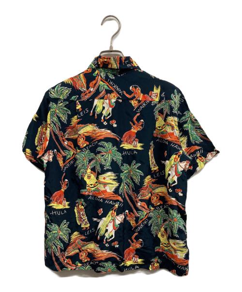 Sun Surf（サンサーフ）Sun Surf (サンサーフ) アロハシャツ ブラック サイズ:XSの古着・服飾アイテム