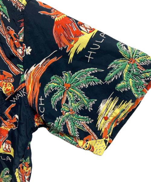 Sun Surf（サンサーフ）Sun Surf (サンサーフ) アロハシャツ ブラック サイズ:XSの古着・服飾アイテム