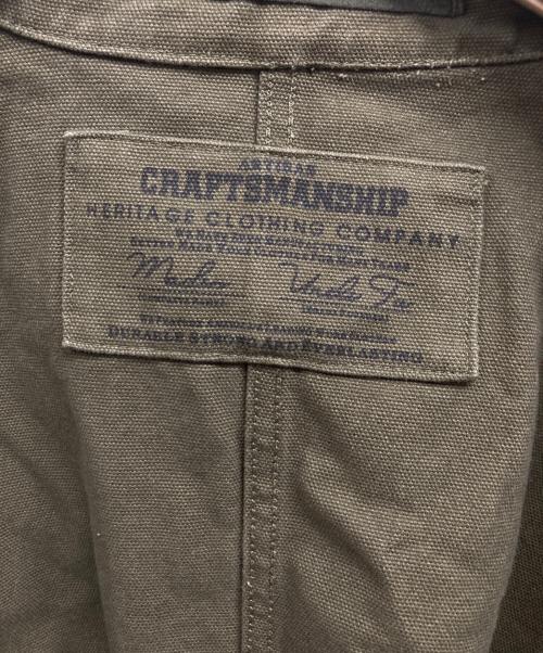 CRAPTSMANSHIP CBV（チャンピョンシップ）CRAPTSMANSHIP CBV (チャンピョンシップ) モーターサイクルジャケット グリーン サイズ:不明の古着・服飾アイテム
