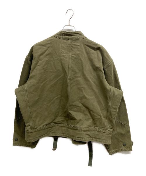 CRAPTSMANSHIP CBV（チャンピョンシップ）CRAPTSMANSHIP CBV (チャンピョンシップ) モーターサイクルジャケット グリーン サイズ:不明の古着・服飾アイテム