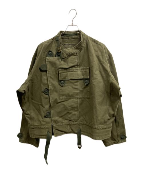CRAPTSMANSHIP CBV（チャンピョンシップ）CRAPTSMANSHIP CBV (チャンピョンシップ) モーターサイクルジャケット グリーン サイズ:不明の古着・服飾アイテム