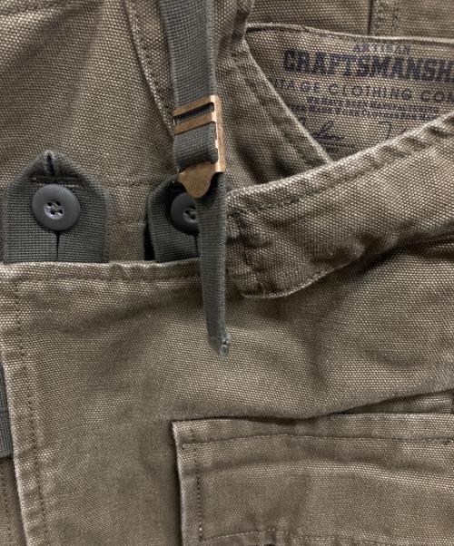 CRAPTSMANSHIP CBV（チャンピョンシップ）CRAPTSMANSHIP CBV (チャンピョンシップ) モーターサイクルジャケット グリーン サイズ:不明の古着・服飾アイテム