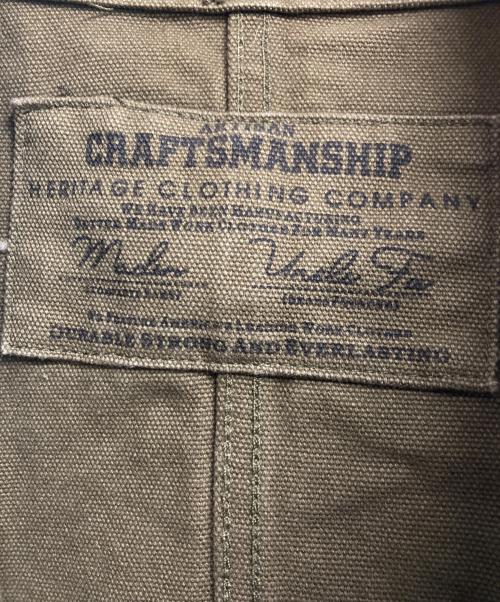 CRAPTSMANSHIP CBV（チャンピョンシップ）CRAPTSMANSHIP CBV (チャンピョンシップ) モーターサイクルジャケット グリーン サイズ:不明の古着・服飾アイテム