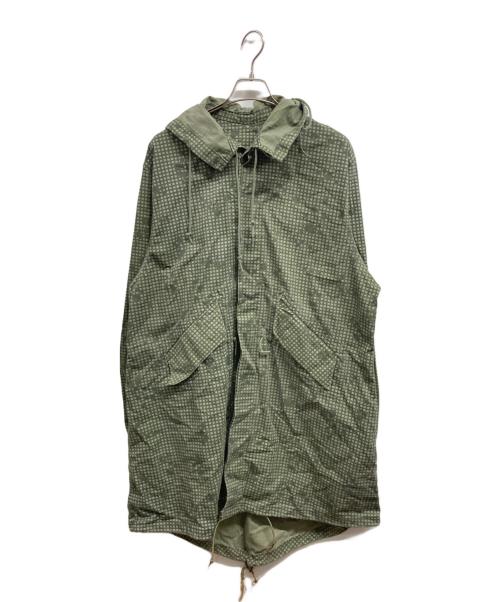 US ARMY（ユーエスアーミー）US ARMY (ユーエスアーミー) NIGHT CAMOUFLAGE PARKA グリーン サイズ:Lの古着・服飾アイテム