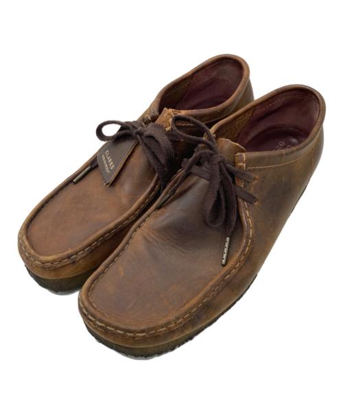CLARKS ORIGINALS（クラークス オリジナルズ）Clarks Originals (クラークス オリジナルズ) レザーワラビーシューズ ブラウン サイズ:27の古着・服飾アイテム