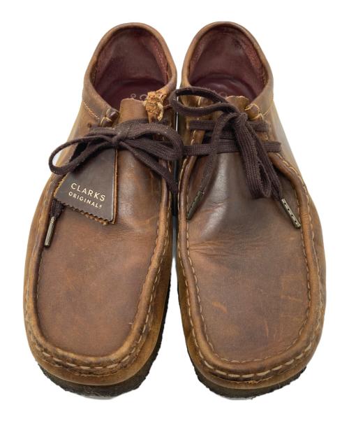CLARKS ORIGINALS（クラークス オリジナルズ）Clarks Originals (クラークス オリジナルズ) レザーワラビーシューズ ブラウン サイズ:27の古着・服飾アイテム