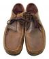 Clarks Originals (クラークス オリジナルズ) レザーワラビーシューズ ブラウン サイズ:27：6000円
