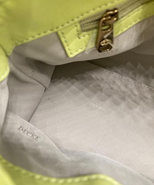 DECKE（デッケ）DECKE (デッケ) 2WAYショルダーバッグ グリーンの古着・服飾アイテム