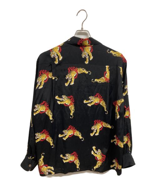 WACKO MARIA（ワコマリア）WACKO MARIA (ワコマリア) TIM LEHI (ティム リーハイ) 24AW HAWAIIAN SHIRT L/S ブラック サイズ:Mの古着・服飾アイテム