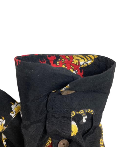 WACKO MARIA（ワコマリア）WACKO MARIA (ワコマリア) TIM LEHI (ティム リーハイ) 24AW HAWAIIAN SHIRT L/S ブラック サイズ:Mの古着・服飾アイテム
