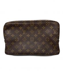 LOUIS VUITTON（ルイ ヴィトン）の古着「コスメポーチ」｜ブラウン