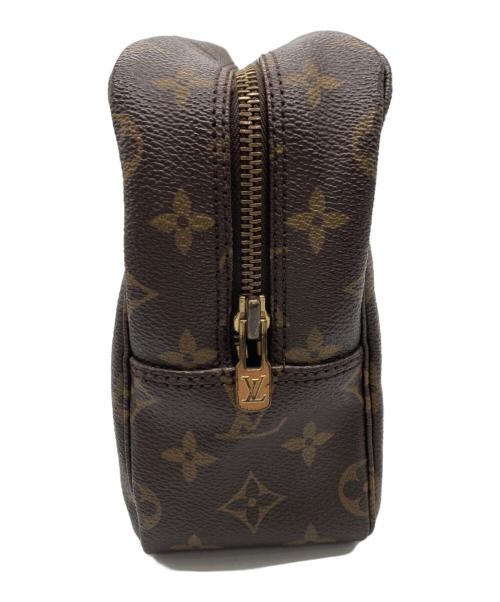 LOUIS VUITTON（ルイ ヴィトン）LOUIS VUITTON (ルイ ヴィトン) コスメポーチ ブラウンの古着・服飾アイテム