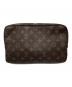 LOUIS VUITTON (ルイ ヴィトン) コスメポーチ ブラウン：35000円