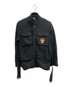 RALPH LAURENラルフローレン）の古着「ミリタリージャケット」｜ブラック