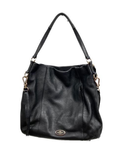 COACH（コーチ）COACH (コーチ) 2WAYショルダーバッグ ブラックの古着・服飾アイテム