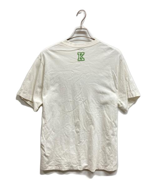 KENZO（ケンゾー）KENZO (ケンゾー) Pixels Embroidery T-shirt ホワイト サイズ:Mの古着・服飾アイテム