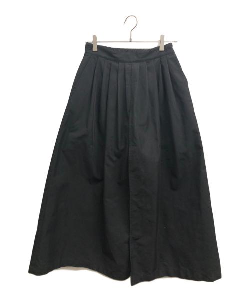 MANOF（マノフ）MANOF (マノフ) LAYER TUCK SKIRT ブラック サイズ:Mの古着・服飾アイテム