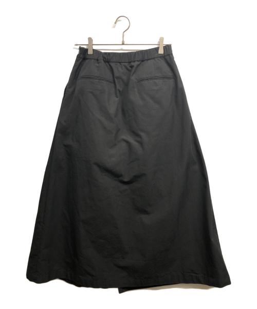 MANOF（マノフ）MANOF (マノフ) LAYER TUCK SKIRT ブラック サイズ:Mの古着・服飾アイテム