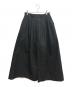 MANOF（マノフ）の古着「LAYER TUCK SKIRT」｜ブラック
