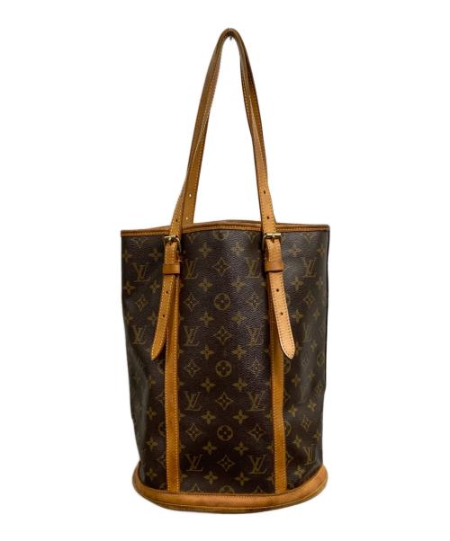 LOUIS VUITTON（ルイ ヴィトン）LOUIS VUITTON (ルイ ヴィトン) モノグラム バケットGM ブラウンの古着・服飾アイテム