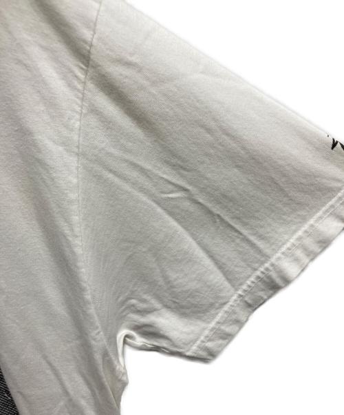 stussy（ステューシー）stussy (ステューシー) プリントTシャツ ホワイト サイズ:Lの古着・服飾アイテム