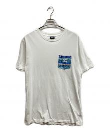stussy（ステューシー）の古着「ポケットTシャツ/stussyTシャツ」｜ホワイト