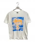 stussyステューシー）の古着「プリントTシャツ	/stussyTシャツ」｜ホワイト