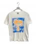 stussy（ステューシー）の古着「プリントTシャツ	/stussyTシャツ」｜ホワイト